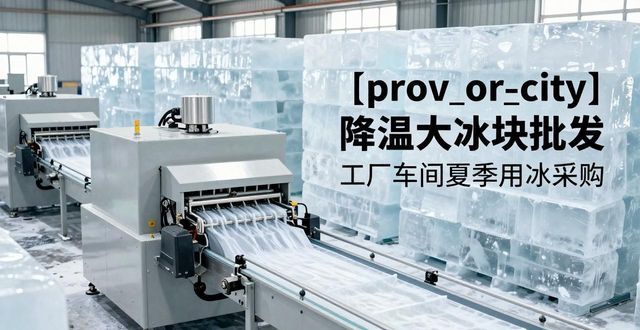 太仓降温大冰块批发 工厂车间夏季用冰采购