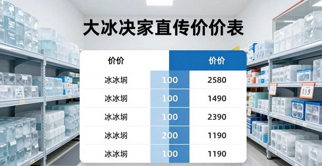 大冰块批发厂家怎么选?太仓直供渠道靠谱吗