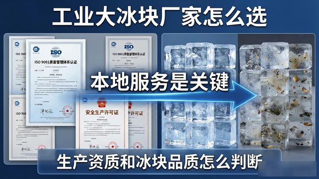工业大冰块厂家怎么选？太仓本地服务是关键