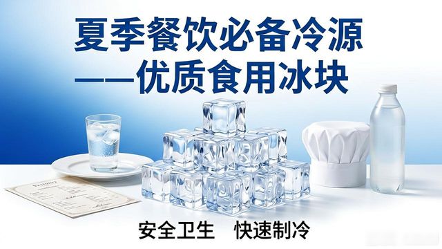 餐饮食用冰块供应商选择_食用冰块与普通冰块区别_太仓食用冰块销售